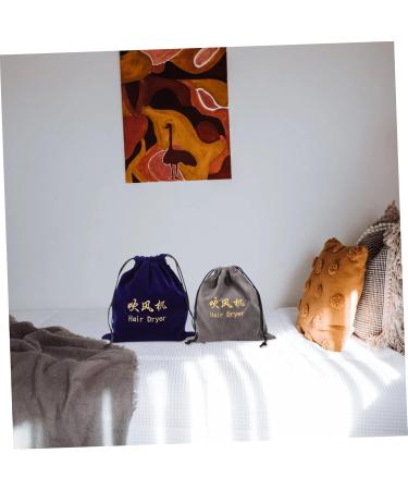 Didiseaon 6 Pcs Storage Bag Hair Dryer Blow Dryer for Curly Hair Practical Storage Pouch - Cloth Bag - Buy Online on GoSupps.com