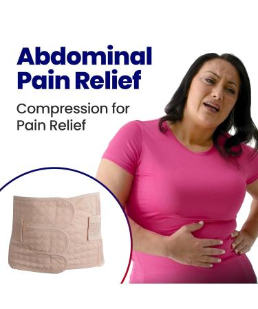 Postpartum Belly Band & C Section Binder | Abdominal Support Wrap for Surgery & Pregnancy Recovery (XL - Buy Online on GoSupps.com