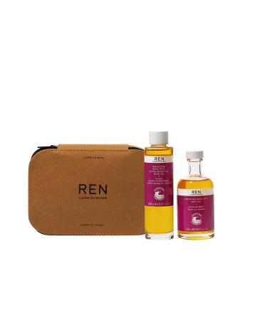 REN Clean Skincare Moroccan Rose | Hydrating & Smoothing | Rose-Infused for All Skin Types Body Oil & Bath Oil