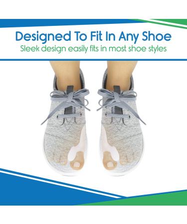 Vivesole Silicone Toe Separator for Bunions - Orthopedic Bunion Cushion and Straightener - 2 Pack - Buy Online on GoSupps.com