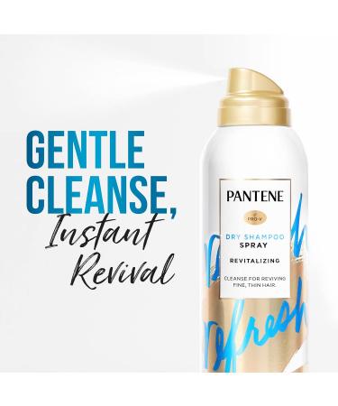 Pantene Pro-V Refresh Dry Shampoo Spray - Volumizing Cleansing Vitamin B5 for Fine & Color Treated Hair - 4.2 oz - International Shipping - Buy Online on GoSupps.com