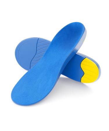 Kids Orthotic Cushioning Arch Support Shoe Insoles for Flat Feet Child PU Foam Inserts for Plantar Fasciitis  Feet Heel Pain Relief 2.4-4.5 M Little Kid