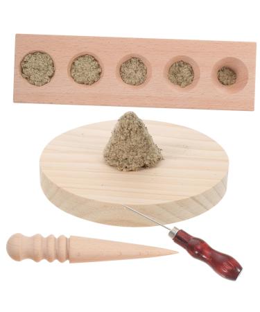 CliSpeed 1 sentence aita form MOXA DIY Form Chinese massage device Healthy Moxake-shape Bowling maker Heat shape for the production of moxa mashing healies wormwood beech moxibusp column