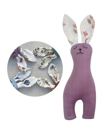 Cute Cuddly Rabbit Toy for Infants & Toddlers | Soft Cotton Stuffed Animal for Baby Girls - Buy Online on GoSupps.com