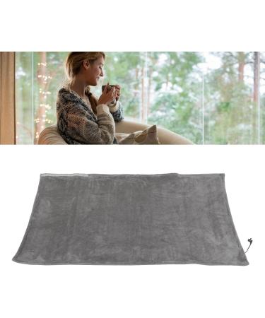USB Heated Scarf - Fast Warming Overheating Protection | Perfect for Office Travel & Home - Light Gray - Buy Online on GoSupps.com