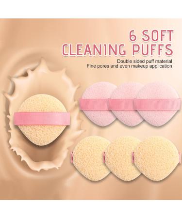 BS-MALL Face Clean Sponge - Gentle Makeup Removal Pads (Pack of 6) | International Shipping Available - Buy Online on GoSupps.com