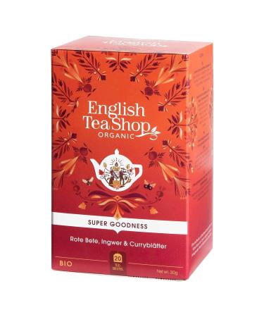 English Tea Shop English Tea Shop Organic Beet Ginger & Cury Leaves Infusion - 20 Sachets - 30 g