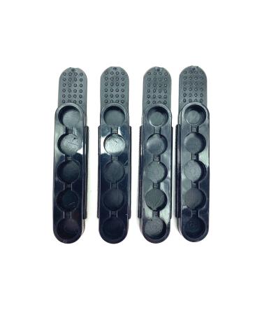 TUFF Quick Strips - Set of 4- Flexible 5 Rounds Each QuickStrip- Fits 38 357 6.8mm 40sw. Speed up Your Revolver Reload. Compact Way to Carry Extra Rounds
