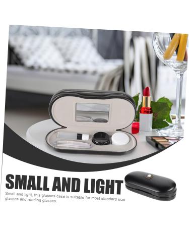 Solustre Multi-Purpose Glasses Case & Organizer | 2-in-1 Contact Lens & Schnapps Glass Storage Solution - Buy Online on GoSupps.com