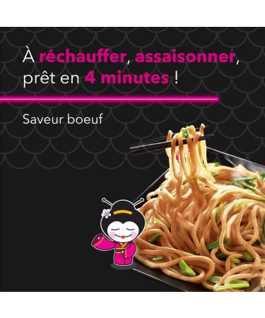 TANOSHI - Pre-cooked Ramen Beef Flavor - Instant Japanese Noodles - For 2 People - 360g - Buy Online on GoSupps.com