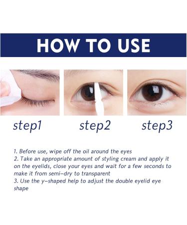 Double Eyelid Defining Cream cr me longue dur e forme invisible des paupi res cr me pour les yeux pour soulever et coiffer les paupi res convient pour la peau flasque des yeux (10 ml 2) 10 ml. 5 ml (Lot de 2) - Buy Online on GoSupps.com
