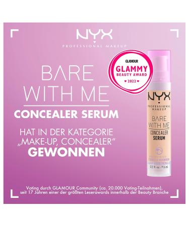 NYX Professional Makeup Covering Serum 2 Pack | Natural Finish & Medium Opacity | Bar with Me Concealer Serum | 9.6 ml Each - Light - Buy Online on GoSupps.com