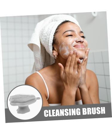 DRESSOOS Face Brush Face Scrubber Brush Shower Body Scrubber Shower Brush for Body Women Facial Brush Exfoliating Brush Face Exfoliator Brush Bath Brush Man Clean Silica Gel Silicone Brush - Buy Online on GoSupps.com