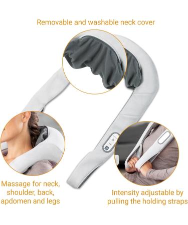 Medisana NM 860 Shiatsu Neck Massage Device - Heated Washable 4 Massage Heads 2 Speed & Rotary Levels for Ultimate Shoulder & Neck Relief - Buy Online on GoSupps.com