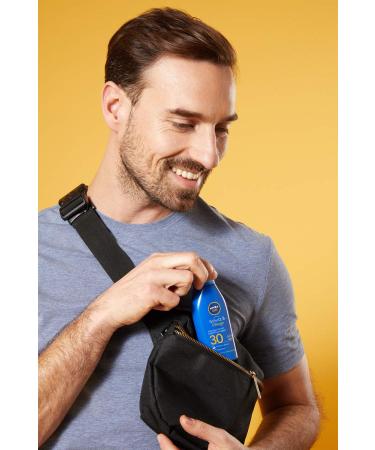 Nivea Sun Protection & Care 2-Pack - Moisturizing Sun Milk LSF 30 (2 x 100ml) - Waterproof Travel Size Lotion - Buy Online on GoSupps.com