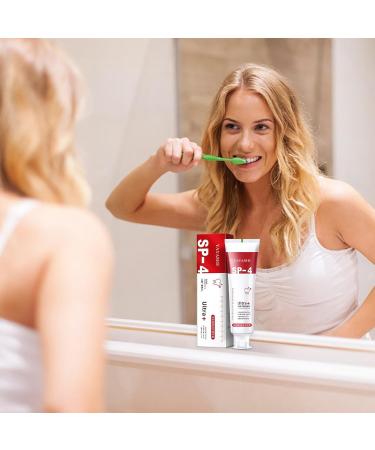 White Toothpaste with Whitening Effect | Powerful Oral Care for Lightening & Fresh Breath - Buy Online on GoSupps.com