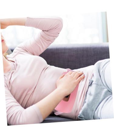 Mobestech 4-Piece Massage Waist Support Belt - Heated Period Relief & Comfort Pillow for Cramps - Fleece-Lined Pink Heating Device - Buy Online on GoSupps.com