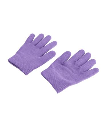 Moufles Exfoliants Hydratants En Gel Soin Des Mains Violet Taille Unique Soins De Beaut Pour Adultes Usage Spa Et Hydratation Intense