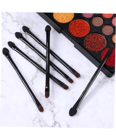 Healeved 40 Pcs Double Eye Shadow Makeup Eyeliner Makeup Tool Women Face Blending Sponge Blush Black Plastic - Buy Online on GoSupps.com