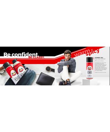 Hombre Red Deodorant Spray 10oz 283g With 80% More Product! (12 Pack) 10 Ounce (Pack of 12) - Buy Online on GoSupps.com