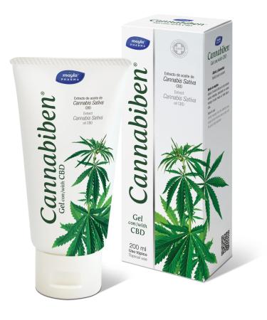 Cannabiben Gel 200ml with CBD Feel the relief.