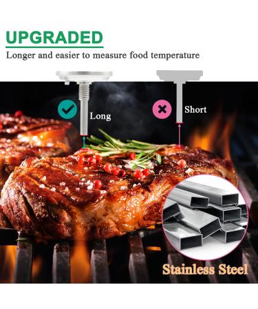 Well Grill Thermometer 7581/60540 for Weber Spirit 200 & 300 - Accurate BBQ Flue Gas Thermometer 150-600 F 45mm - Buy Online on GoSupps.com