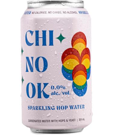 Chinook sparkling hop water 24x355mL - Buy Online on GoSupps.com
