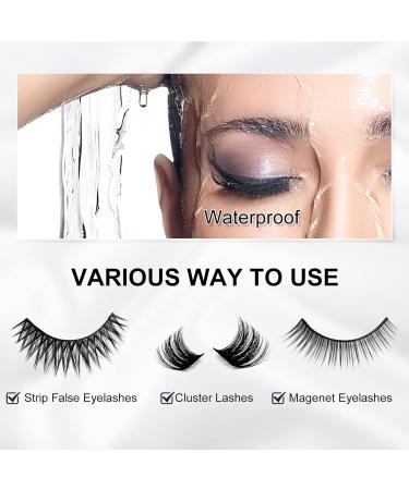 Super Strong Waterproof Eyelash Glue - Black Latex-Free Adhesive for Sensitive Eyes | Professional False Lash Hold - Buy Online on GoSupps.com