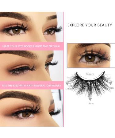 Buy Magnetic Eyelashes - 9 Pairs 3D & 5D Long Lasting Kit with Magnetic Liner & Mirror | Easy to Wear Magnetic Lashes for Stunning Looks - Buy Online on GoSupps.com