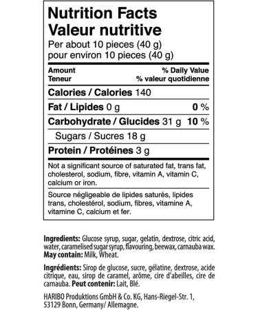 Haribo Happy Cola Gummy Candy Multipack No Artificial Colours - Pack of 18 Mini Bags (60g) Mixed-Fruit 18 Count (Pack of 1) - Buy Online on GoSupps.com