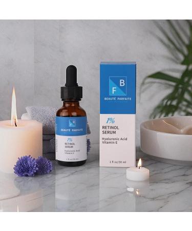 Beaute Parfaite Retinol Serum with Vitamin E and Hyaluronic Acid Enriched with Witch Hazel - 2 Pack for Enhanced Skin Hydration and Rejuvenation Anti-Aging Formula for Radiant Skin 60 ml (Pack of 1) - Buy Online on GoSupps.com