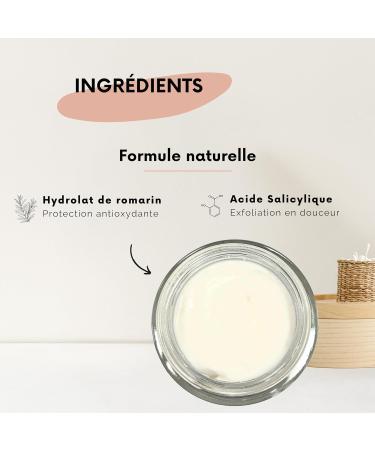  AYV Cosmetics Anti-Imperfection Anti-Blemish & Anti-Blackhead Face Moisturizing Cream - Enriched with Salicylic Acid and Rosemary Hydrosol - MADE IN FRANCE - 50ml - Buy Online on GoSupps.com