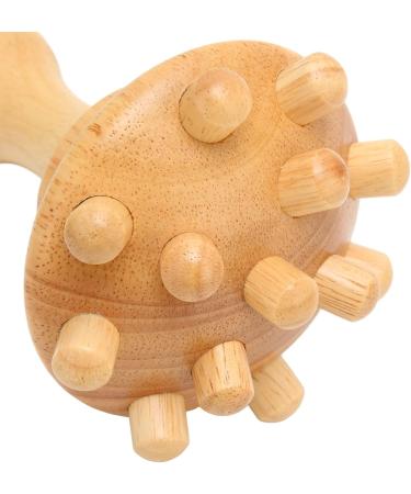 Wooden Octopus Massager - Handheld Stress Relief & Wooden Therapy for Back Neck and Shoulders - Reduces Cellulite - Buy Online on GoSupps.com