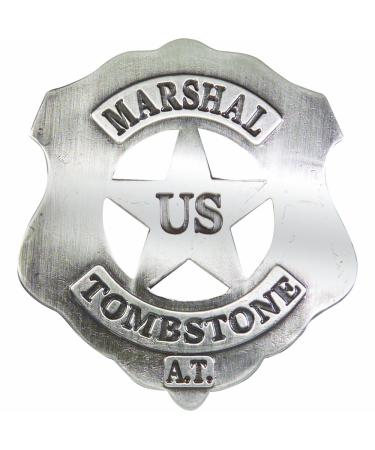 Denix Old West Replica Tombstone U.S. Marshall's Badge