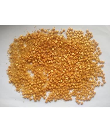 Edible Gold Sugar Star & Sanding Candy Sprinkles | Dessert Sprinkle | Cake Cupcake Toppers | Cookie Decorations | Candy Sprinkles for Wedding Art Project and Daily Cake Decorating - Buy Online on GoSupps.com