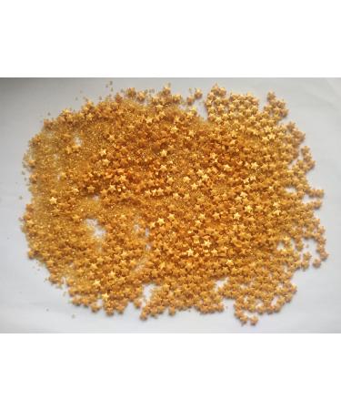 Edible Golden Sugar Stern Streusel - Galaxy Cake & Cupcake Topper | Cookie Decorations | Perfect for Weddings & Art Projects - Buy Online on GoSupps.com