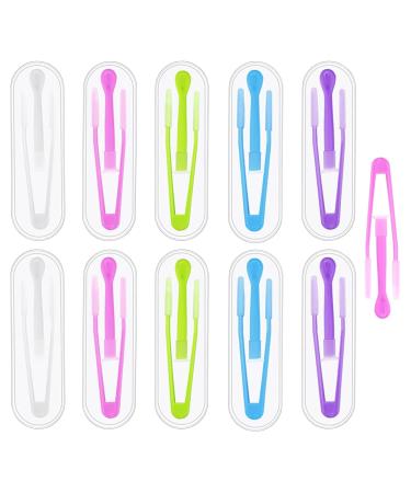 10 Pcs Contact Lense Applicator Contact Lens Tweezers Suction Stick Inserter Remover Contact Lens Handlers Contact Lens Remover Tool Contact Lense Applicator for Travel and Outdoor Activities to use