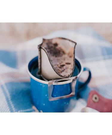 Kitchi Outfitters Stainless Pour Over Coffee Dripper with Storage Pouch - 6*4inch - Buy Online on GoSupps.com
