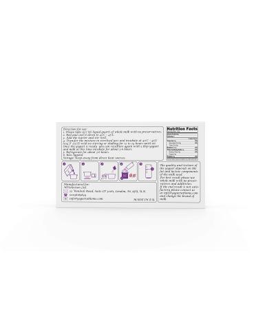 Yogurt Starter Cultures - 12 Freeze-dried Sachets for Acidophilus Yogurt (Pack of 12) - Buy Online on GoSupps.com