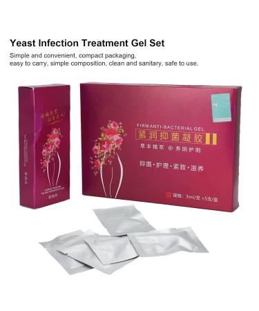 Yeast Treatment Gel Set for Vaginal Itch Relief - Hygienic & Convenient - 5pcs Portable for Women - Buy Online on GoSupps.com