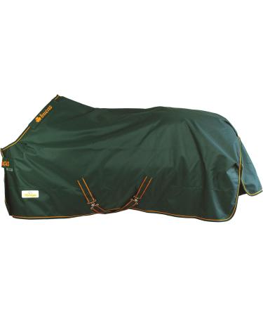 Marengos by Bucas Winter Blanket 1200D - Breathable Waterproof Outdoor Turnout 135cm (200g/m Filling) - Green/Orange - Buy Online on GoSupps.com