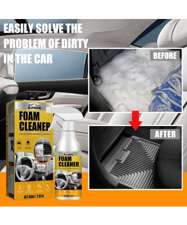 Multi-Purpose Foam Cleaner Spray Car Interior Foam Refinisher Cleaner Car Seat Stain Remover All Around Master Foam Cleaner Interior Car Cleaner 2023 New Upholstery Foam Cleaner For Car (1pcs) - Buy Online on GoSupps.com
