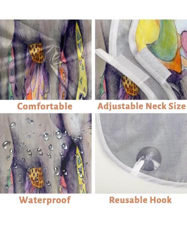 Beard Bib Apron for Men - Non-Stick Waterproof Hair Catcher & Vintage Elephant Design | Perfect for Shaving & Trimming - Buy Online on GoSupps.com