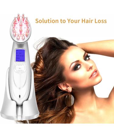 Anti Hair Loss Comb Laser Hair Growth Comb Anti Hair Loss Massager Stimulating Hair Follicle Regulating Oil Secretion Promoting Scalp Health - Buy Online on GoSupps.com