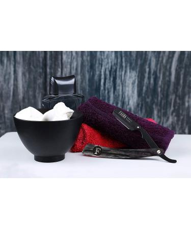 100 Blades + Facn Professional Wooden Straight Edge Barber Razor - High-Quality Salon Shavette - Buy Online on GoSupps.com