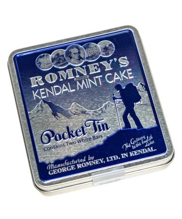 Romney's Kendal Mint Cake 5.9 oz / 170g Pocket Tin - WHITE 170 g (Pack of 1) G11130124