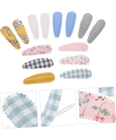 TOYANDONA 40 Pairs Fabric Bang Side Clip Hair Accessories Hair Clips for Bangs Hair Clips Girl Hair Clips Floral Hair Clip Hair Barrettes Hair Clips Child Drop Shape Button - Buy Online on GoSupps.com
