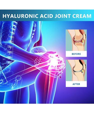 Hyaluronic Acid Joint Cream Joint Pain Cream Joint Relief Cream Turmeric Joint Bone Pain Relief Cream Joint Ease Hyaluronic Acid Joint Cream Joint Repair Cream 1 Piece 50g 1er Pack - Buy Online on GoSupps.com