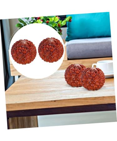 GLEAVI 4pcs Wooden Baoding Balls - Hand Massage & Stress Relief | Litchi Carving Crafts for Zen Meditation & Relaxation - Buy Online on GoSupps.com