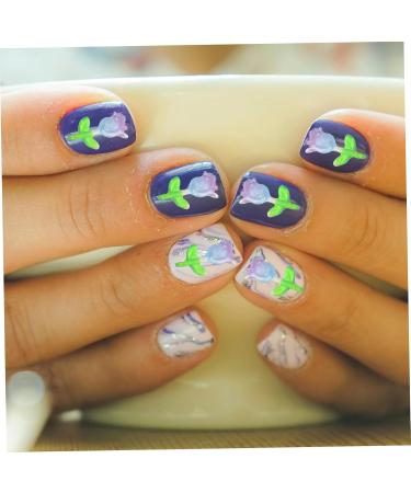 MERRYHAPY Femdophilous flowers luminous manicure Accessories the flowers Bralletesfor Women 0.5x1x0.3cm As Shown - Buy Online on GoSupps.com